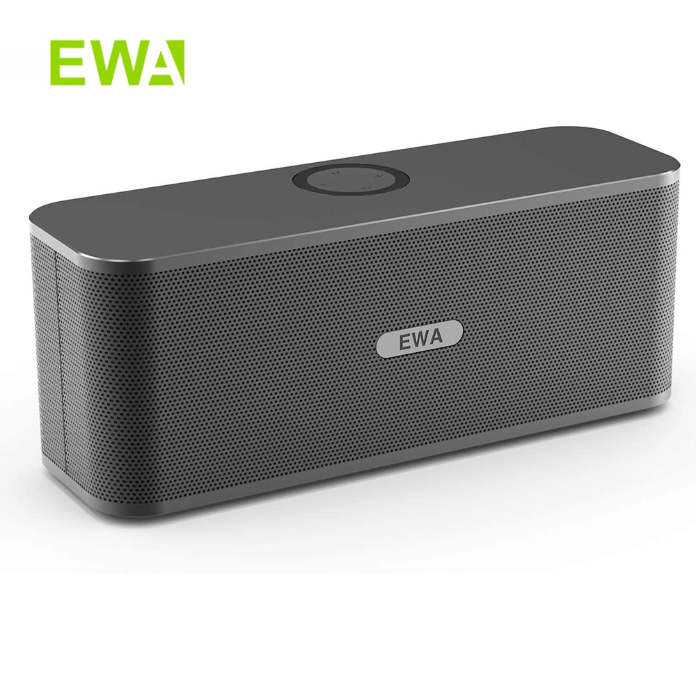 Ewa Bluetooth Speaker 2*6W Drivers 4000Mah Batterij Subwoofer Speakers Geluid Bar Stereo Parlantes Profesionales Subwoofer