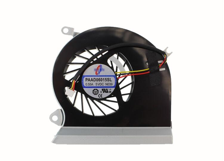 Til msi  ge70 ms-1756 ms-1757 ms-1759 til nstech paad 06015sl 0.55a 5 vdc  n039 n285 e330800401m 3- pin 3- wire cpu køleventilator