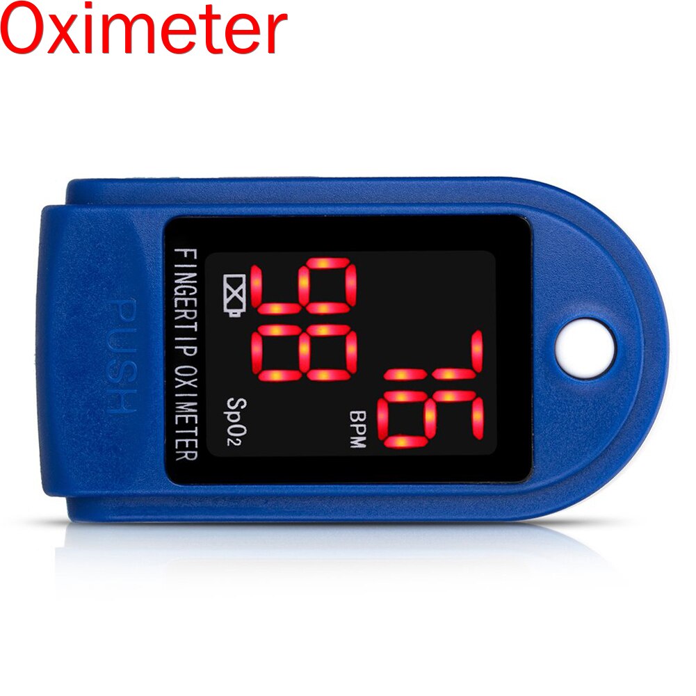 Pulse Oximeter Monitor Finger Pulse Oxymeter Digital Oxygen Meter Clip Type Sensor Oled Display Pulse Oximeters