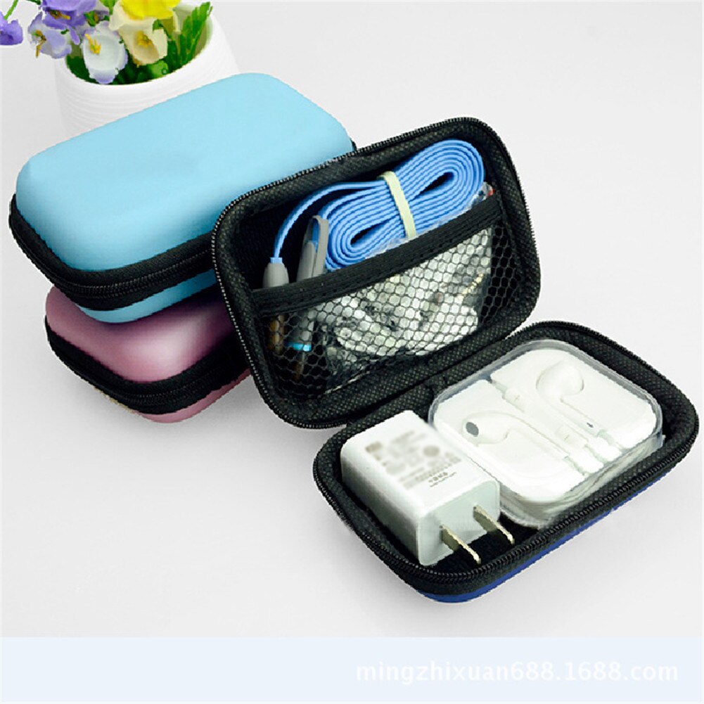 Monedero, Mini billeteras portátiles, viaje, Tarjeta electrónica SD, Cable USB para auriculares, cargador de teléfono, estuche de almacenamiento, bolsa de