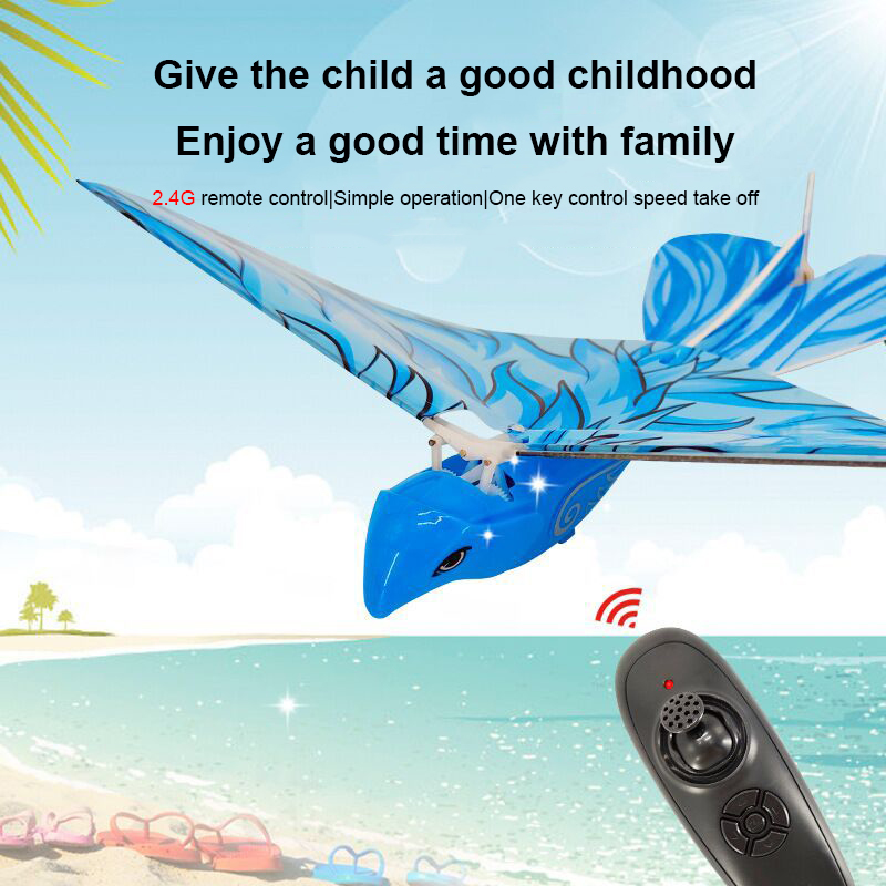 3 Kleuren Rc Vogel Rc Vliegtuig 2.4 Ghz Afstandsbediening E-Bird Vliegende Vogels Elektronische Mini Rc Drone speelgoed Kinderen
