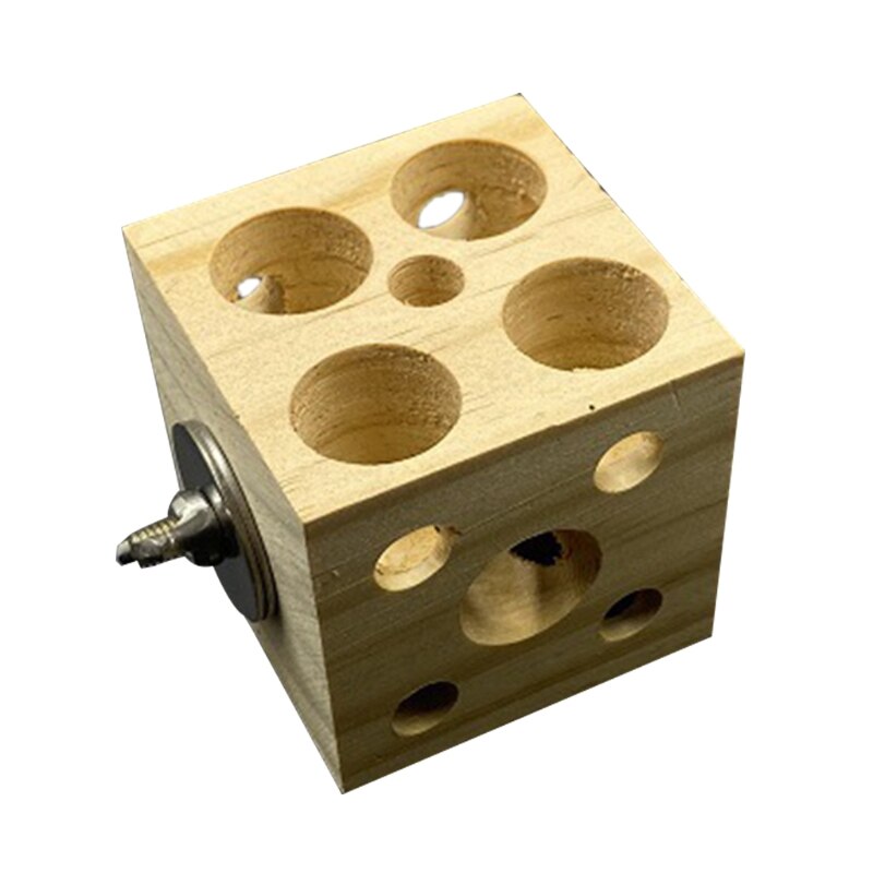 50LB Bird Foraging Toy Wooden Parrot Feeder Toys Improve Intelligence Wood Blocks Toy for c.ckatiel Parakeet Conure