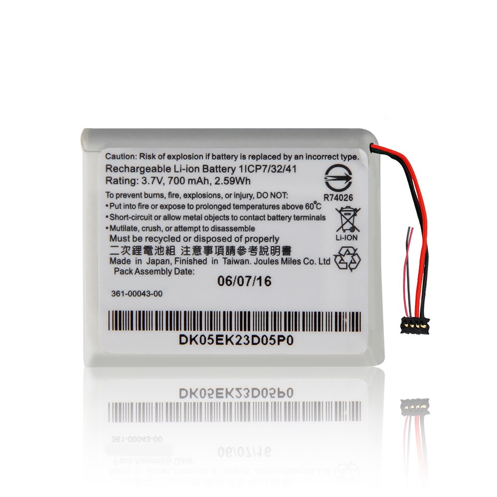 Batteria Aousavo 361-00105-00 Per Garmin Edge 1030 – 1900 MAh, Ricambio Compatibile Ad Alta Capacità, Istruzioni Per Lunga Durata