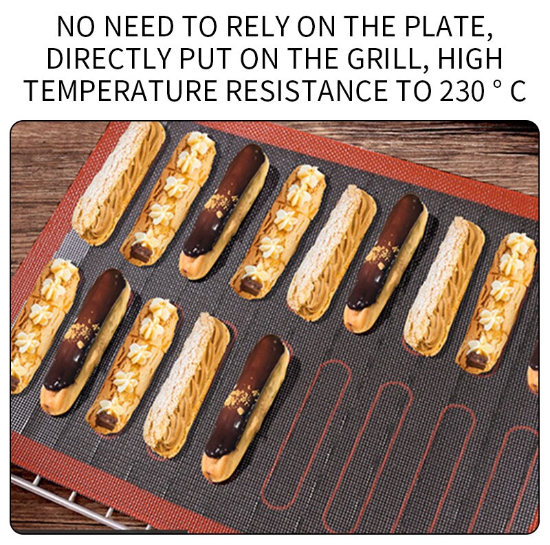 NonStick Silicone Mat Pastry Puff Perforated Liner Pad Macaron Cookie Bread Mold Bakeware Oven Sheet For Baking Tools
