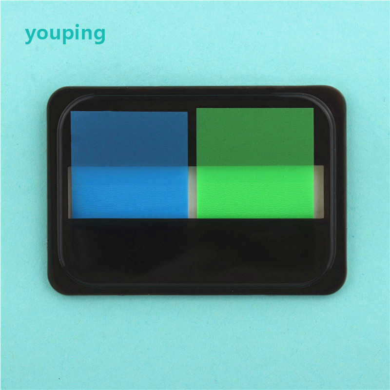 Notes autocollantes transparentes pour bloc-notes, marqueur de signet, mémo autocollant, papier de bureau, fournitures scolaires pour étudiants: Clair