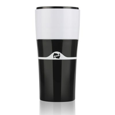 Tasse à café Portable moka, appareil à café manuel avec filtre k-cup, pas besoin de filtres en papier: Black