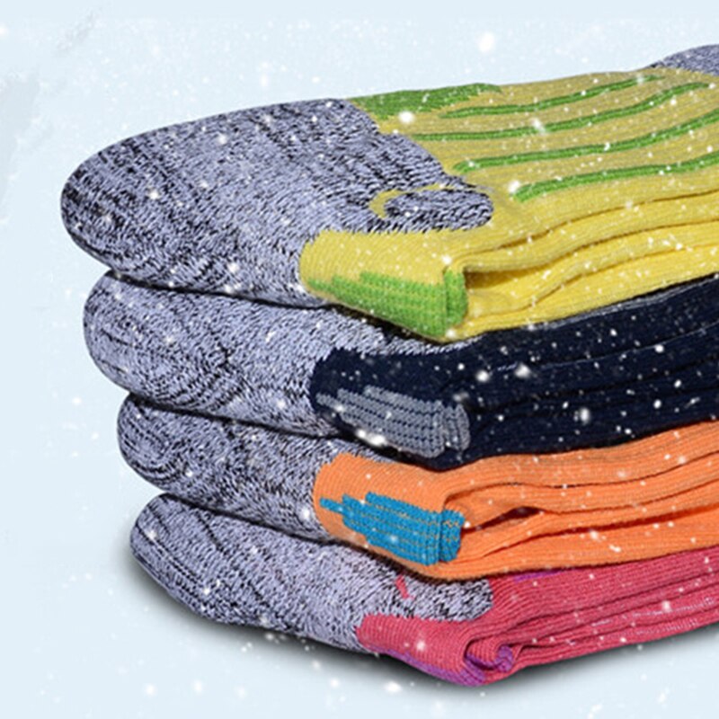 Winter Skiën Sokken Vrouwen Outdoor Fitness Camping Wandelen Sokken Katoen Warm Athletic Snowboarden Sport Sokken Eu Maat 35-39
