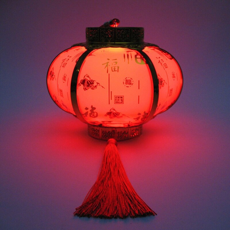 Household Chinese Year Chinese Style LED Luminous Portable Lantern: B-3