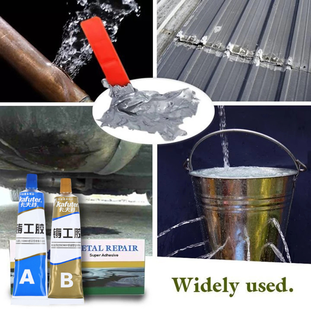 Industriel varmebestandighed kold svejsning metal reparation pasta a & b klæbende gel vandtæt caulk byggematerialer metal