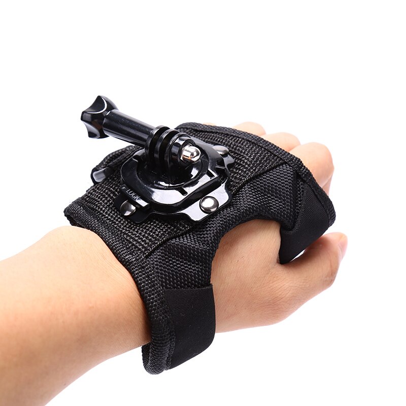 360 graden polsband armriem riem statiefbevestiging voor gopro hero 8/7/6/5/4/3+/2 camera vuistadapter band voor gopro accessoires