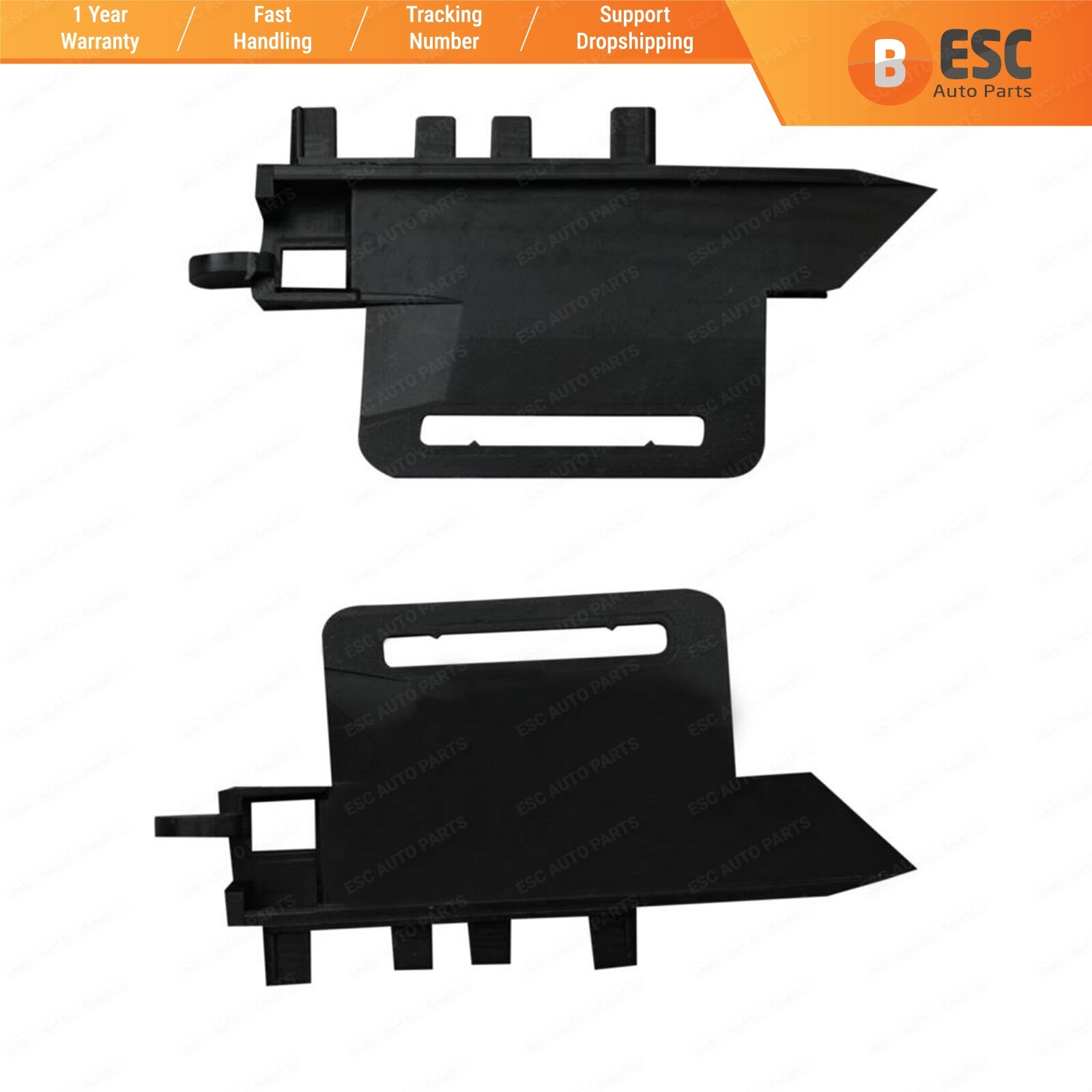 ESC Auto Parts ESR45-2 Roof Curtain Repair Bracket 8401TY, 2210435, 2210434 Type 2 For Peugeot 307 SW Ship From Turkey