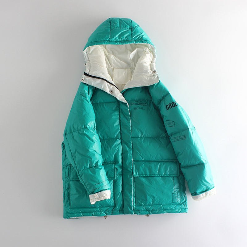 Winter Jas Vrouwen Dikker Warme Beneden Parka Witte Eend Donsjack Vrouwen Winter Vrouwelijke Losse Vrouwen Jas Winter Overjas