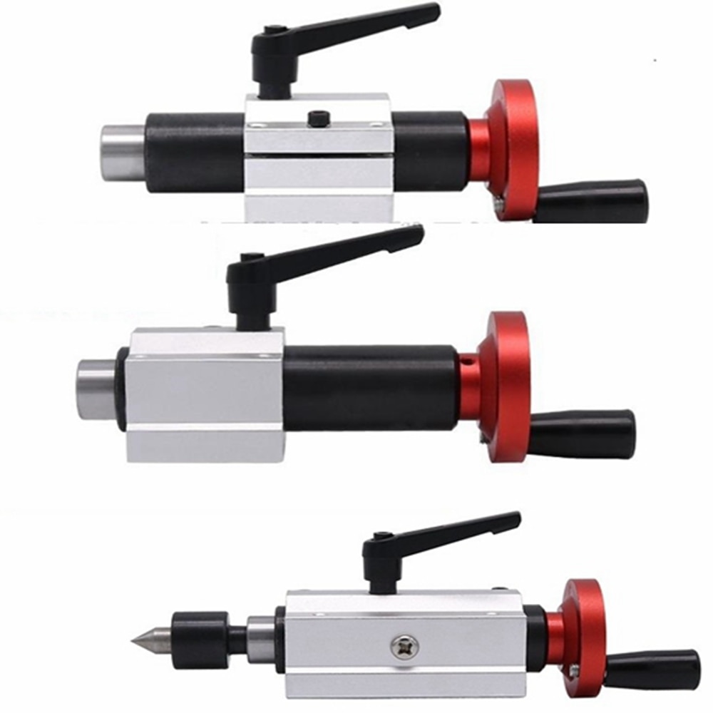 No Power Spindle Assembly Small Lathe Accessories Trimming B12 Drill Chuck Set DIY Woodworking Cutting