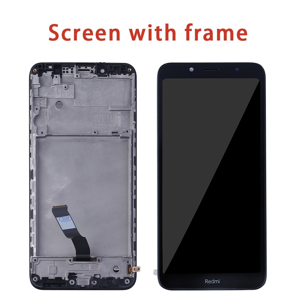 Original for Xiaomi Redmi 7A LCD display touch screen digitizer Assembly + frame for redmi 7a display replacement repair parts