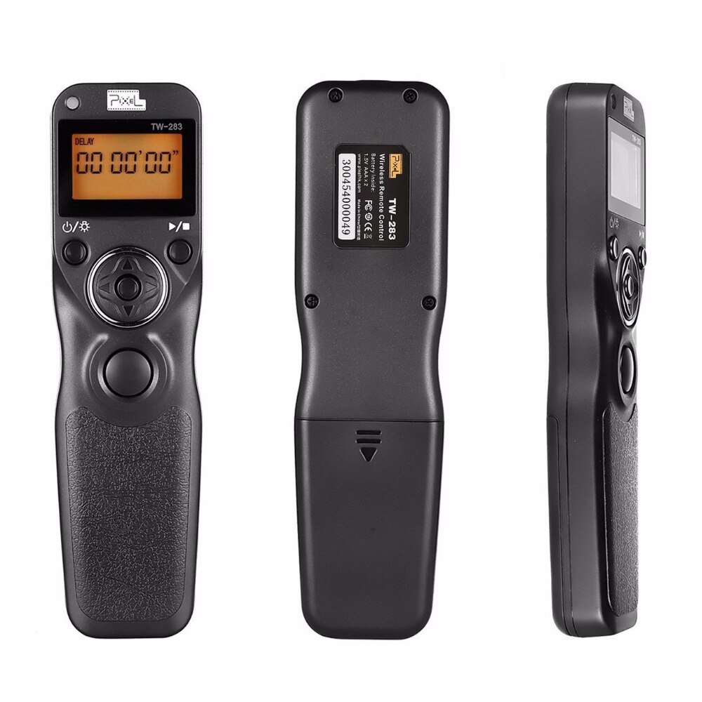 Pixel TW-283 S2 Wireless LCD Timer Remote Control Shutter Release for Sony A58 NEX-3NL A7 A7R A7S A7RII A3000 A5000 A5100 A6000