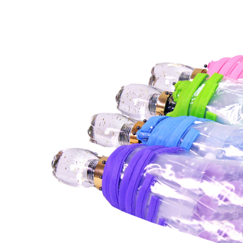 Guarda-chuva transparente estilo transparente, guarda-chuva para mulheres, dobrável, clássico, cereja, flor transparente, compacto, 2019