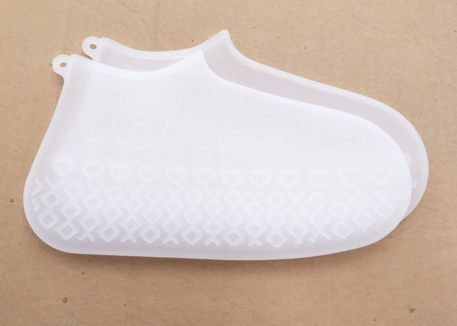 Zerodis Couvre-chaussures en silicone Couvre-chaussures de pluie en