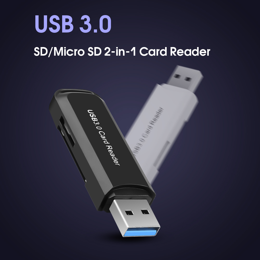 KEBIDU Multi Smart Memory Card Reader USB3.0 SD/Micro SD TF OTG Smart Card Adapter for Laptop USB 3.0 Card reader SD Card Reader