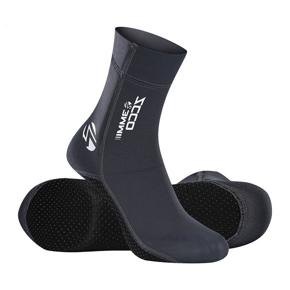 3Mm Neopreen Duiken Sokken Voor Volwassen Mannen Vrouwen Antislip Warmte Snorkelen Duiken Sokken Ademend Slijtvaste elastisch En Zacht: Gray / 2XS(33-34)