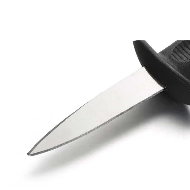 Edelstahl-Austernwerkzeug, Meeresfrüchtelmesser für sterben Öffnung von Meeresfrüchten, Mehrzweck-Hebelmesser, Öffnung von Austern und Schalen direkt