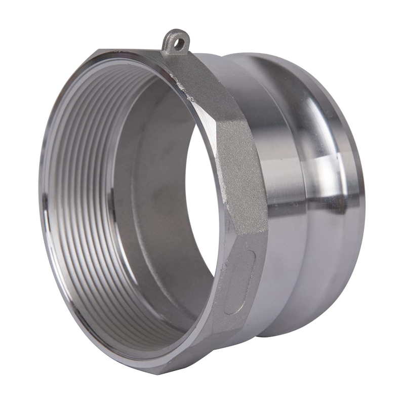 Camlock Fittings Aluminum Cam Lock Fittings Type A Cam And Groove Hose Fitting Male Adapter Female NPT Thread 4 Inch