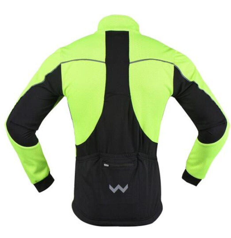 Arsuxeo thermische fietsjas winter warming-up fleece fietskleding winddicht waterdicht sportjas mtb fietsshirt