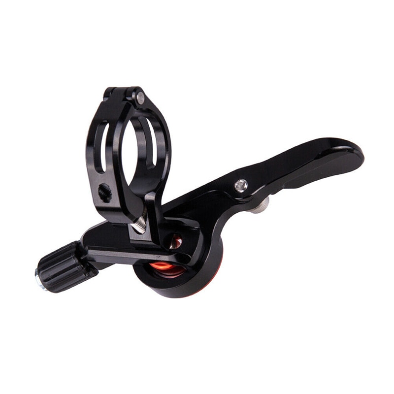 Mountainbike dropper håndtag joystick sadelrør cykel justerbar sadelpind ned mekanisk fjernbetjening håndtag shifter stil