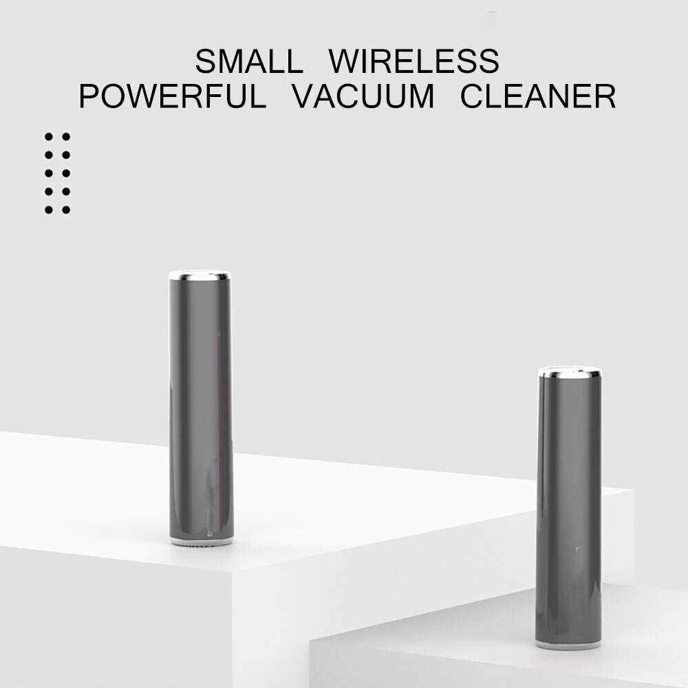 ALLOMN Wireless Charging Vacuum Cleaner Small Vacuum Cleaner For Household Car Vacuum Cleaner Portable Powerful