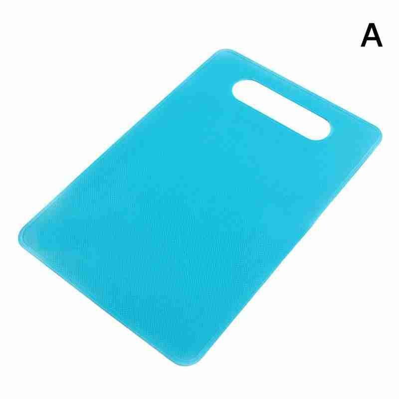 Antislip kunststof snijplank voedsel snijblok mat keukenbenodigdheden snijgereedschap groente en fruit cook  n2 u 0: A