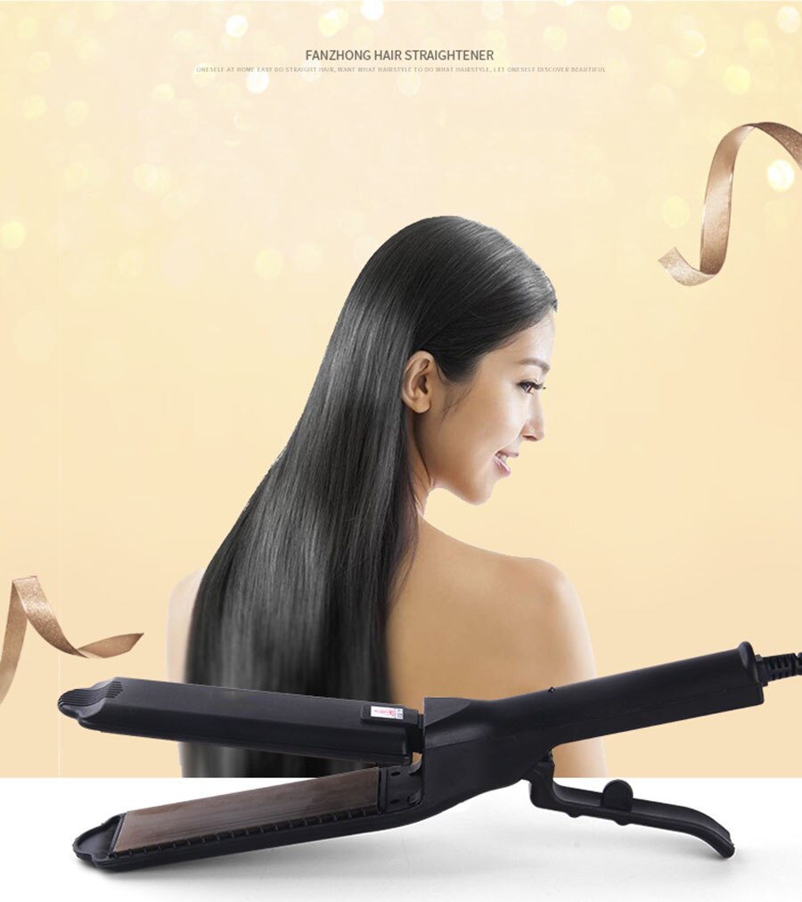 Electric Flush Water Ripple Does Not Hurt Mini Hair Grain Corn Stigma Fluffy Pad Root Corn Iron Straight Hair Splint D032