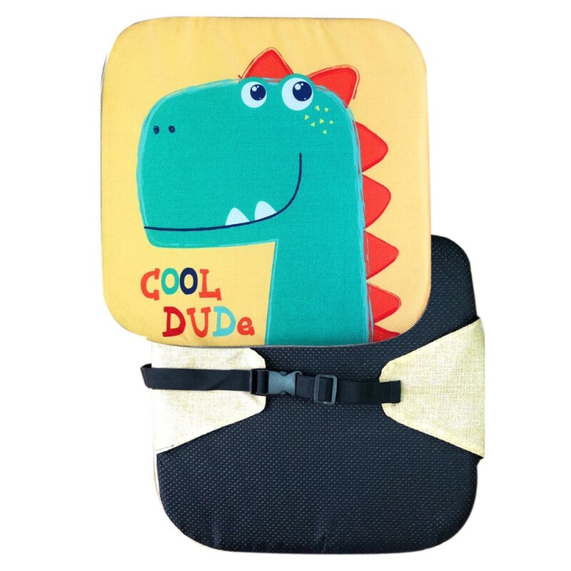 39x39x5cm Toddler Cartoon Animal High Chair Seat Booster Baby Increasing Cushion N7ME