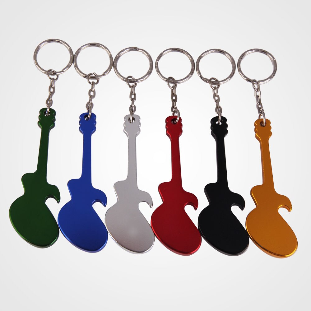 Vis Vorm Bierfles Opener Fishbone Aluminium Flesopener Sleutelhanger Ring Keuken Tool Trinket Willekeurige