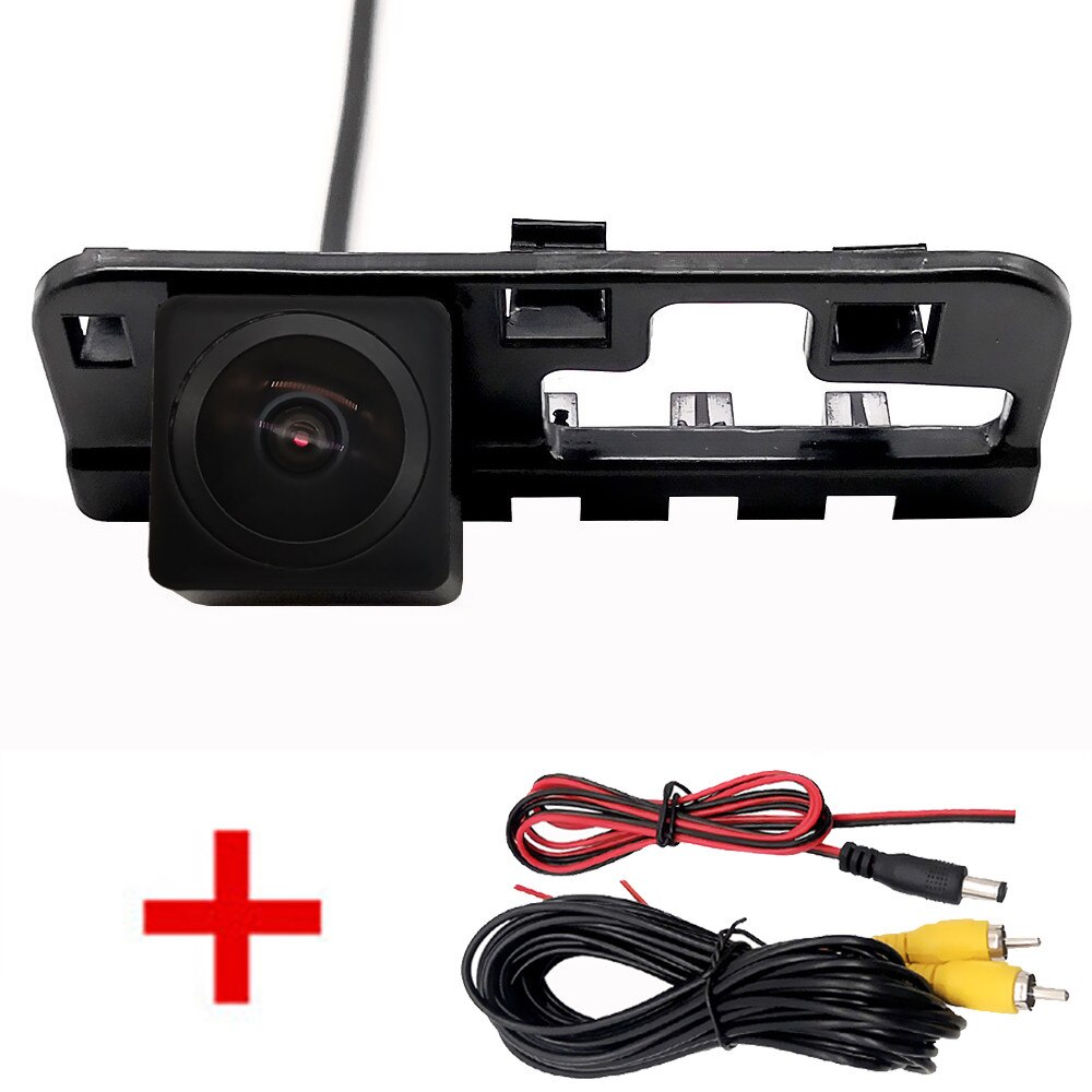 Fisheye HD Dynamic Trajectory Wireless Car Rear View Backup Parking Camera For Honda Civic 2006 2007 MK8: Wire Fisheye / Fixed Parking Line