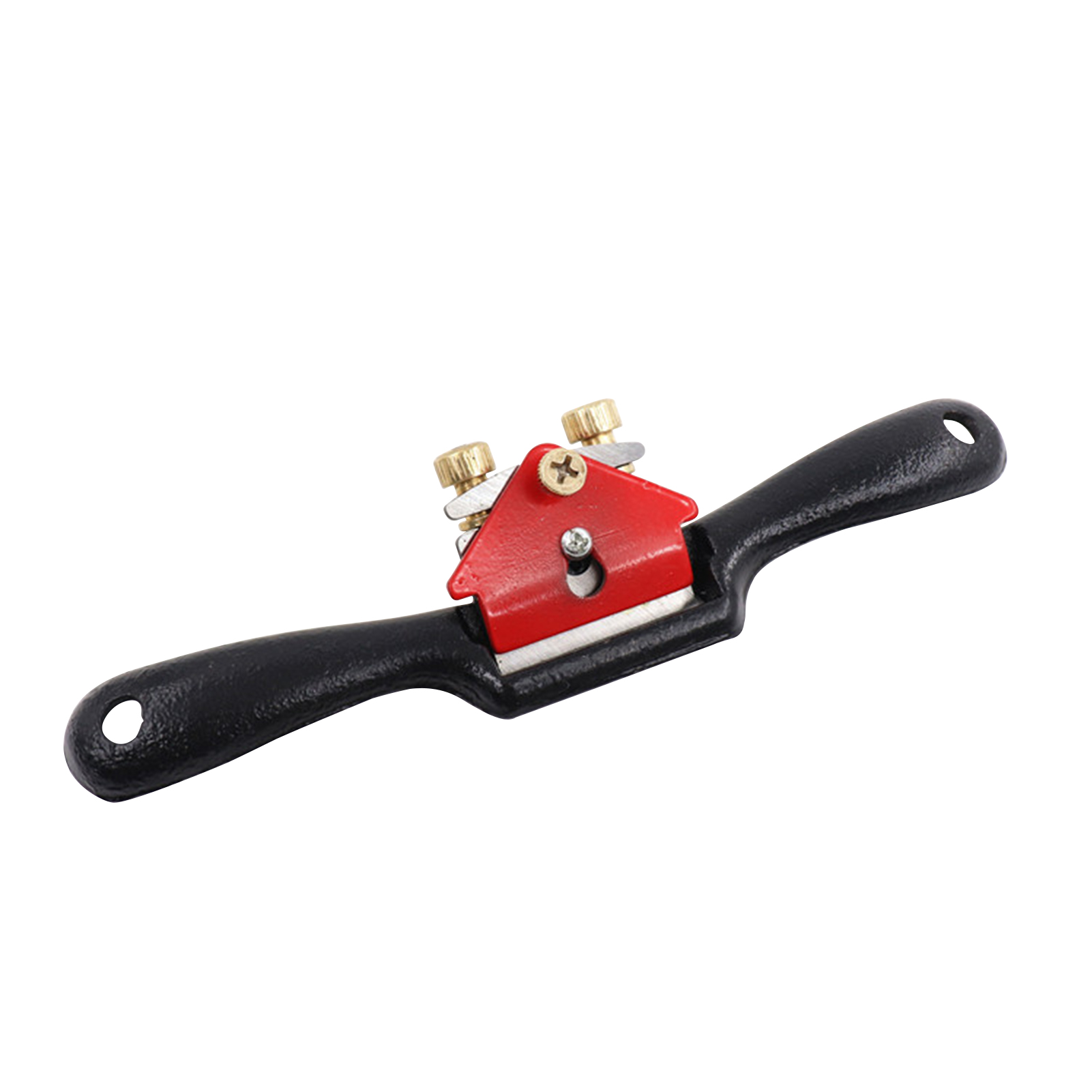 10 Inch Wood Spokeshave Adjustable Spokeshave with Flat Base Hand Planer Cutting Edge Metal Blade Wood Working Hand Tool: Type 2