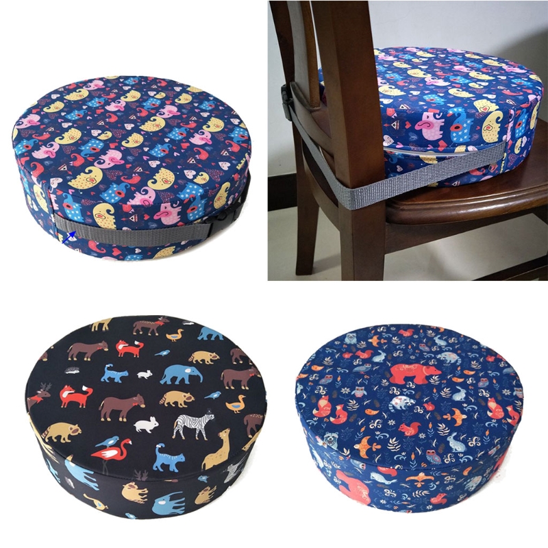 Baby Dining Cushion Children Increased Chair Pad Adjustable Removable Highchair Chair Booster Cushion Seat Chair for Baby Care