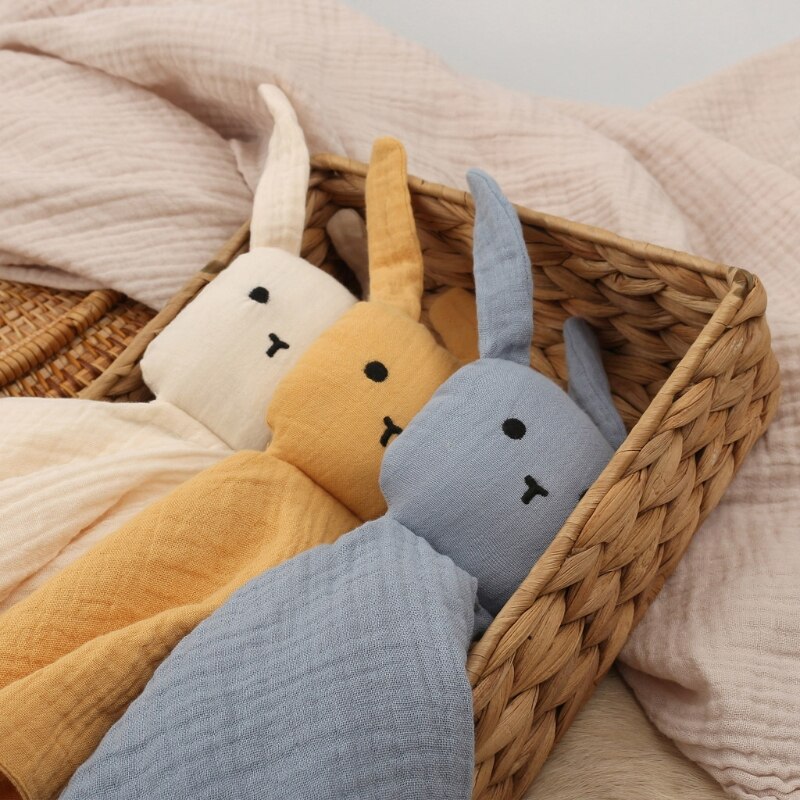 Baby Toys Cartoon Soothe Appease Towel Appease Doll For Newborn Soft Comforting Towel Sleeping Toy
