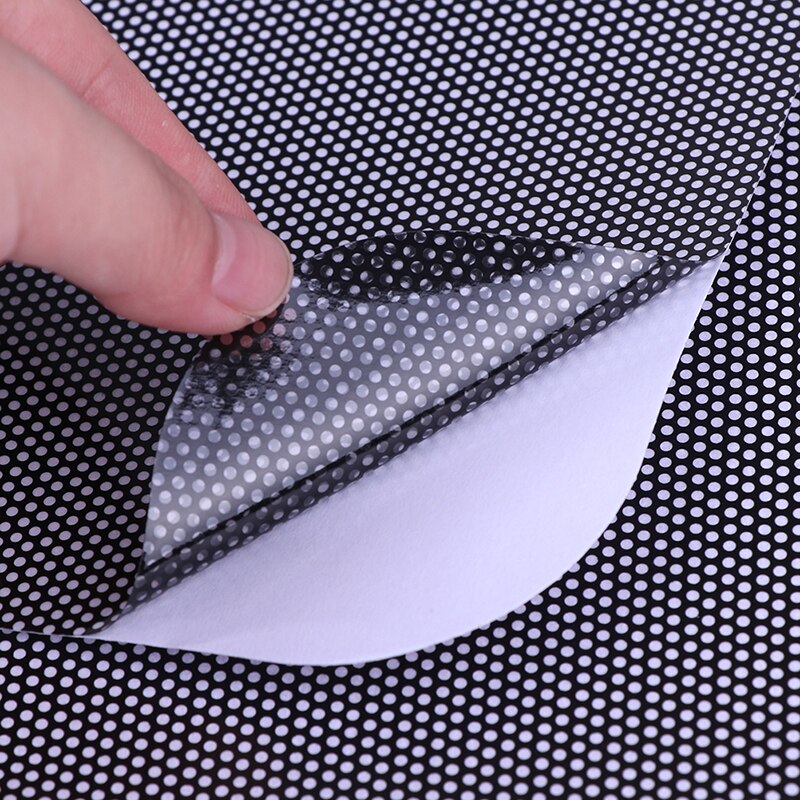 2PCS Car Side Window Mesh Film Windshield Net Sun shade Sticker UV Protection Car Static Sunshade