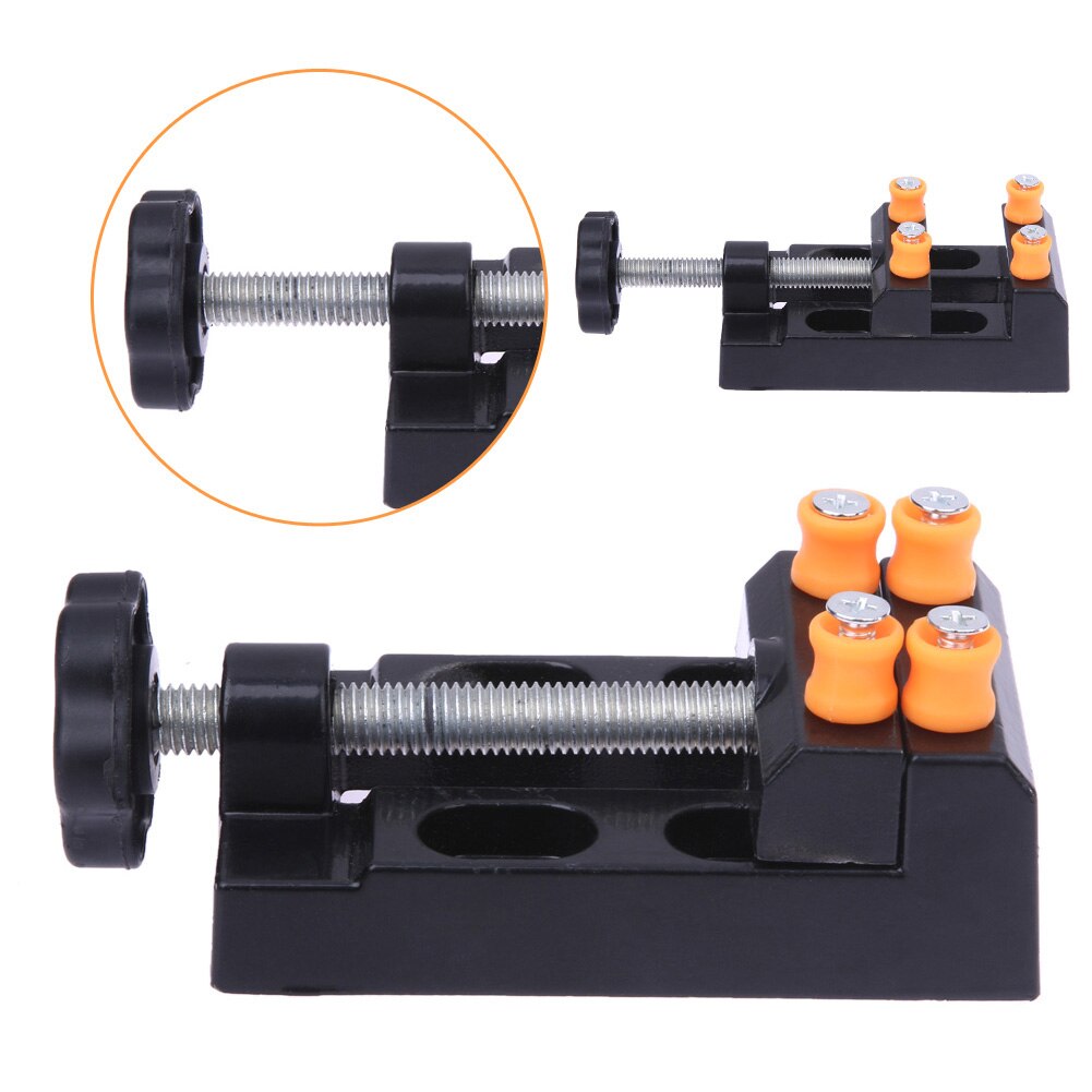 Adjustable Watch Tools Table Bench Watch Repair Tool Kit Aluminium Alloy Clock Nutcracker Watch Hands