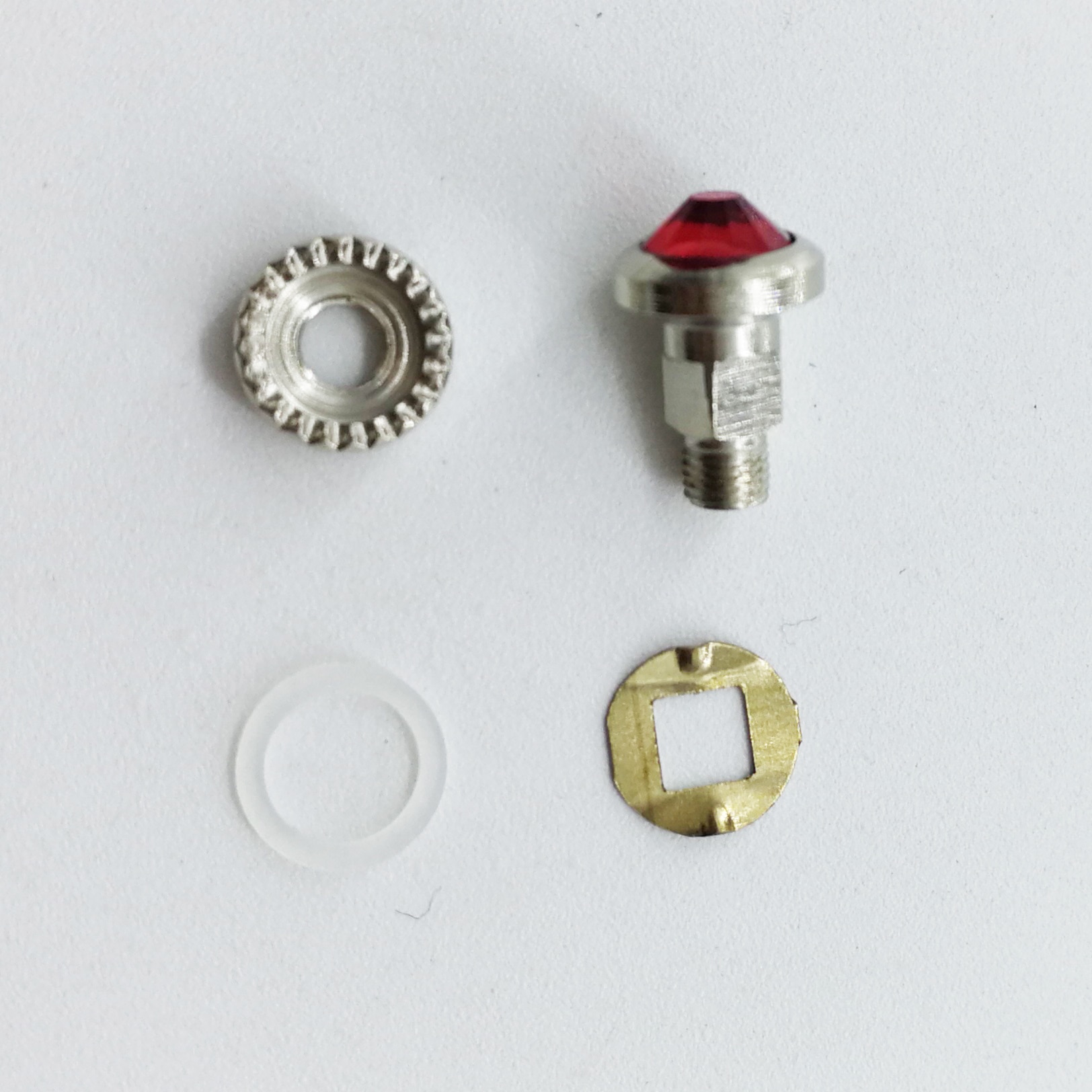 5/20/100 stks/pak 7mm Haar schaar vervangende onderdelen set van schaar schroef systeem met wasmachine