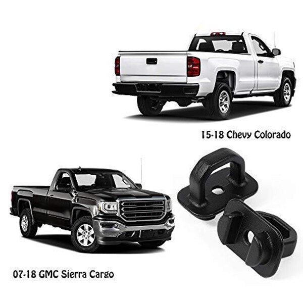 Voor Chevy Anker Truck Bed 4 Stuks Set Tie Downs Anker Past 07-18 Gmc Sierra Lading, 15-18 Chevy Colorado En Gmc Canyon Model Truc