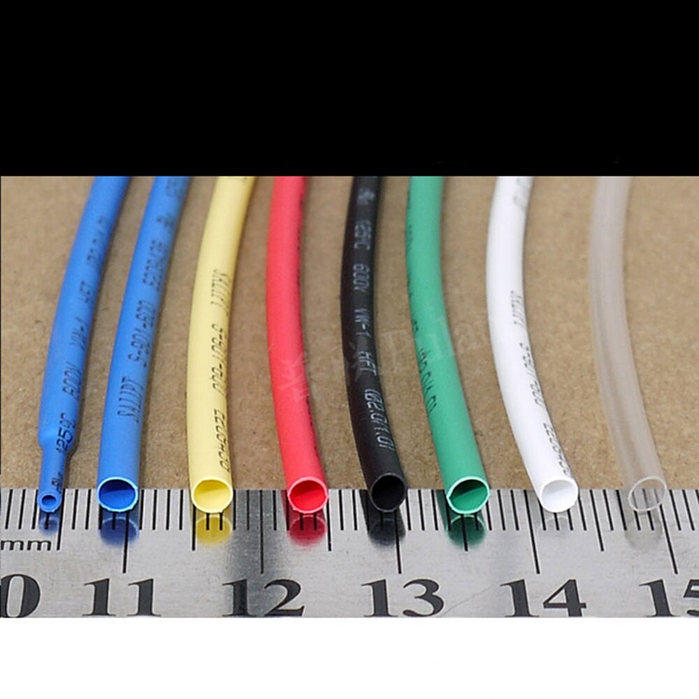 Tuyau Thermorétractable PTFE Transparent - Ratio 4:1 - Résiste à 260°C - Pour Isolation Câbles