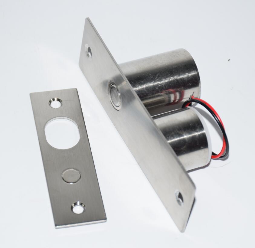 DC12V wooden glass Gate door Access Control System electric magnetic door lock bolt deadbolt fail safe