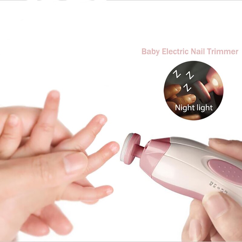 Elektrische Baby Nail Trimmer Manicure Baby Schaar Babies Nail Care Safe Nagelknipper Cutter Voor Kids Baby Nail Trimmer ER721