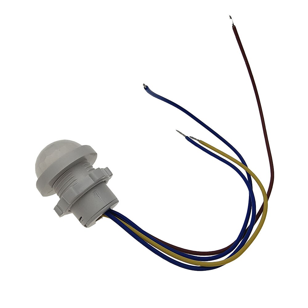 LED PIR Adjustable Delay Human Body Infrared Detector IR Infrared Motion Sensor Light Switch for Home AC 85V-AC 265V