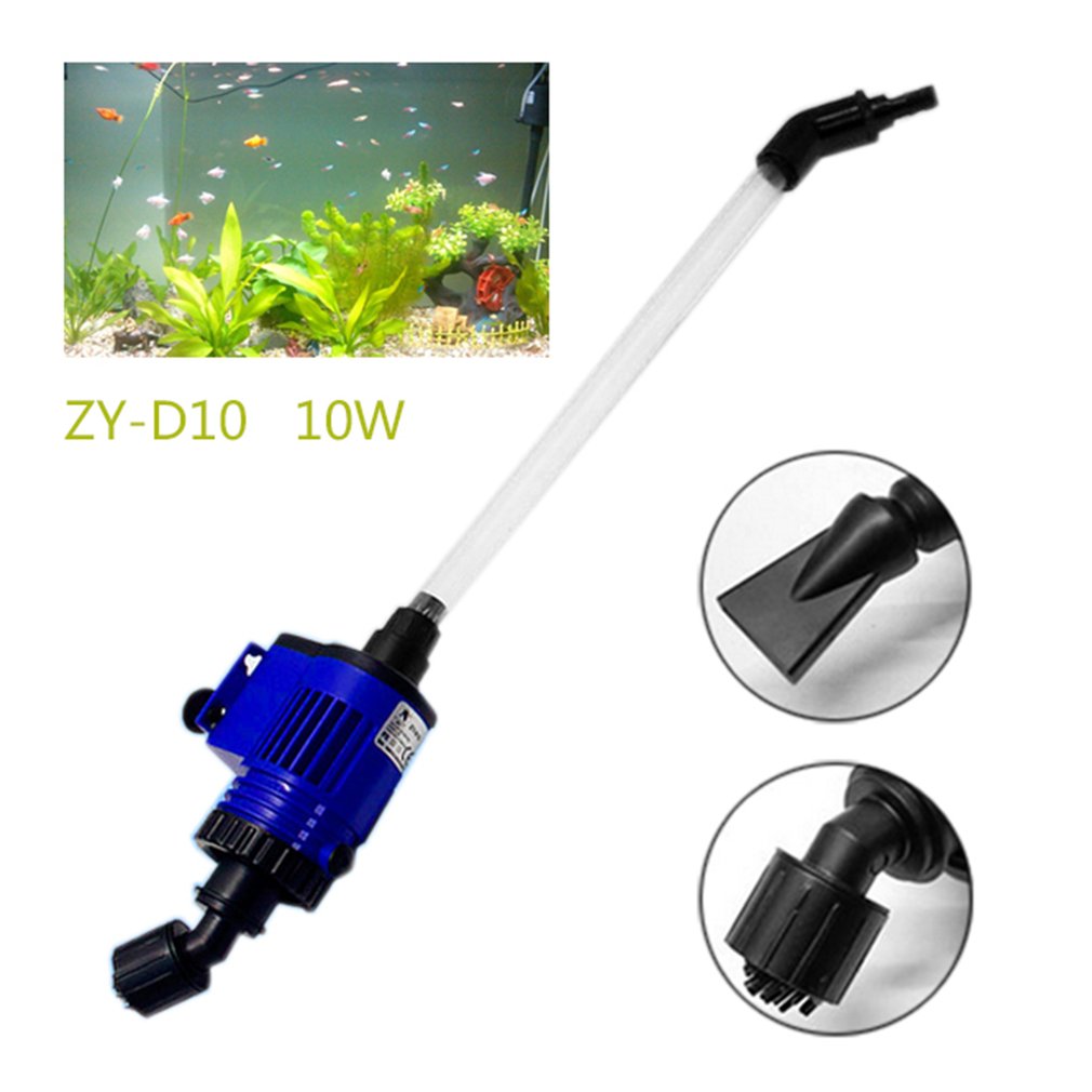 Aquarium Water Changer Powerful Suction Fish Feces Cleaner Pump Electric Syphon Auto Home Vacuum Fish Tank Sand Washer