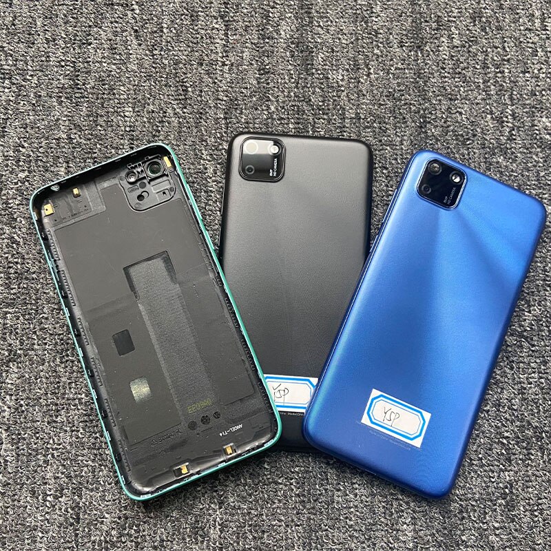 5.45 &quot für Huawei Y5P Zurück Batterie Abdeckung Glas Gehäbenutzen Hinten Tür fallen Mit Kamera Objektiv Seite Geschmack Y5 P DRA-LX9