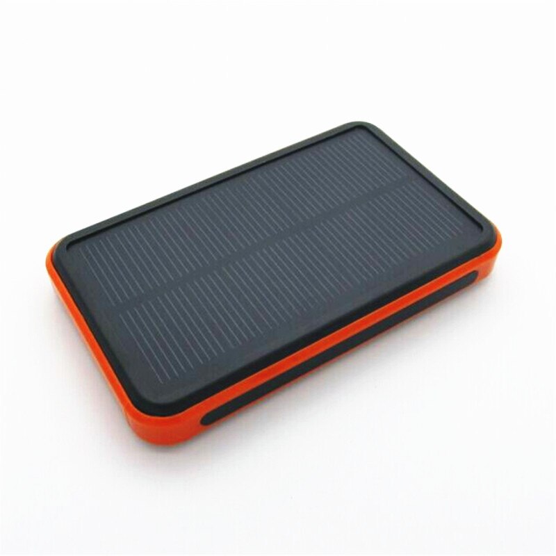 Colaier Waterdichte Solar Echte 10000 mAh Dual USB Externe Polymer Batterij Oplader Outdoor Licht Lamp Powerbank Universele