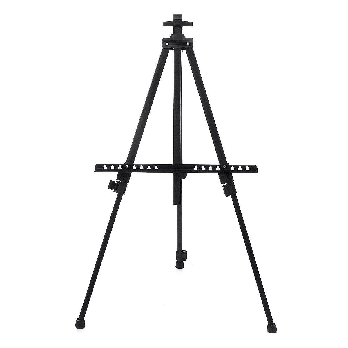 Adjustable Iron Painting Display Artist Easel Tripod Stand Folding Portable Sketching Rack Painting Tools Supplies Organizer