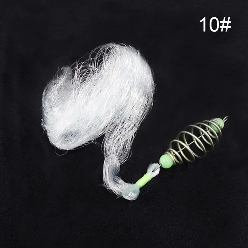 1PC Fishing Net Fishing Cage Fishnet Hook Copper Spring Shoal Net Netting Fishing Tackle Fishing Supplies Fishing Tools: green