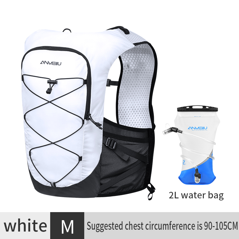Anmeilu Hardlooprugzak Outdoor Off-road hardlopen Bergbeklimmen Witte waterzak Tas Fietsen Wandelrugzak met grote capaciteit